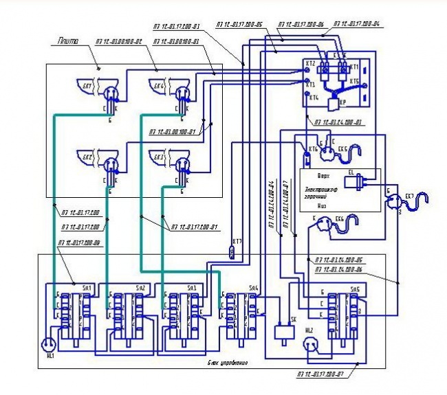 Heating Elements Burner Connection Diagram, Stove Wiring Diagram Pdf
